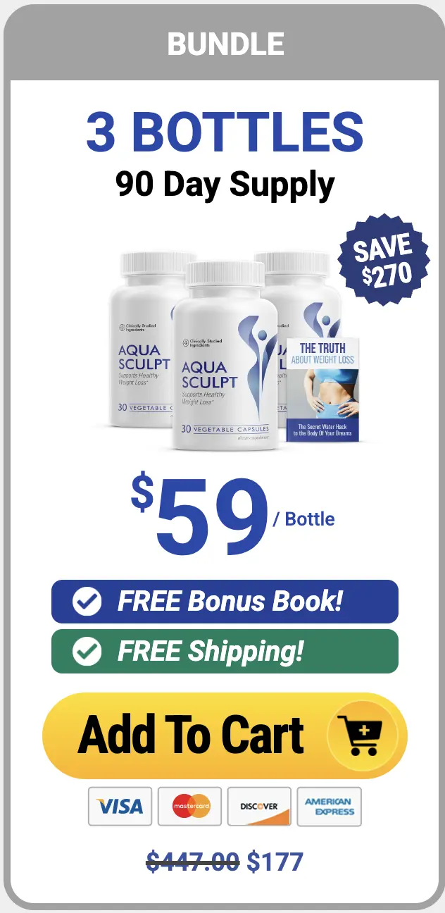 aquasculpt 3 bottle